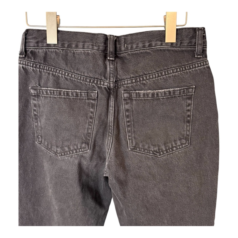 Free People We the Free Distressed Black Maggie Jeans. Button Fly. Size 27 - Picture 10 of 15